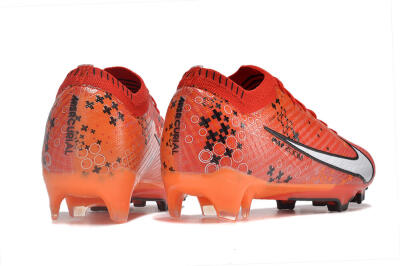 Men's Nike AIR Zoom Mercurial Vapor 15 Elite FG Football Boots - Orange/White/Black