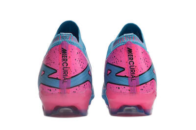 Unisex Nike Air Zoom Mercurial Vapor 15 Elite FG Football Boots - Blue/Pink/Black