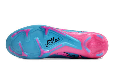 Unisex Nike Air Zoom Mercurial Vapor 15 Elite FG Football Boots - Blue/Pink/Black
