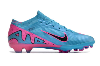 Unisex Nike Air Zoom Mercurial Vapor 15 Elite FG Football Boots - Blue/Pink/Black