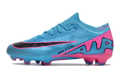 Unisex Nike Air Zoom Mercurial Vapor 15 Elite FG Football Boots - Blue/Pink/Black
