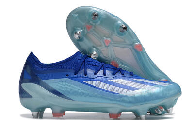 Men's Adidas X Crazyfast.1 SG Football Boots - Jade/White/Blue