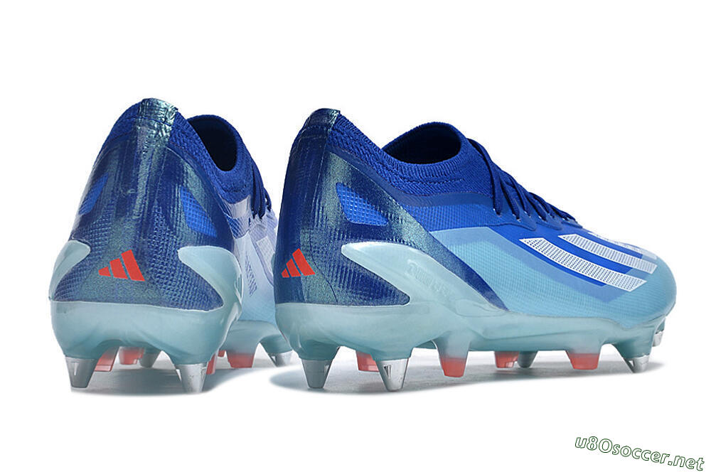 Men's Adidas X Crazyfast.1 SG Football Boots - Jade/White/Blue 4