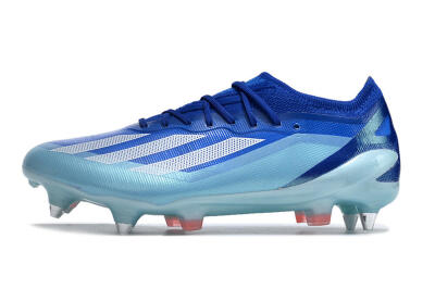 Men's Adidas X Crazyfast.1 SG Football Boots - Jade/White/Blue