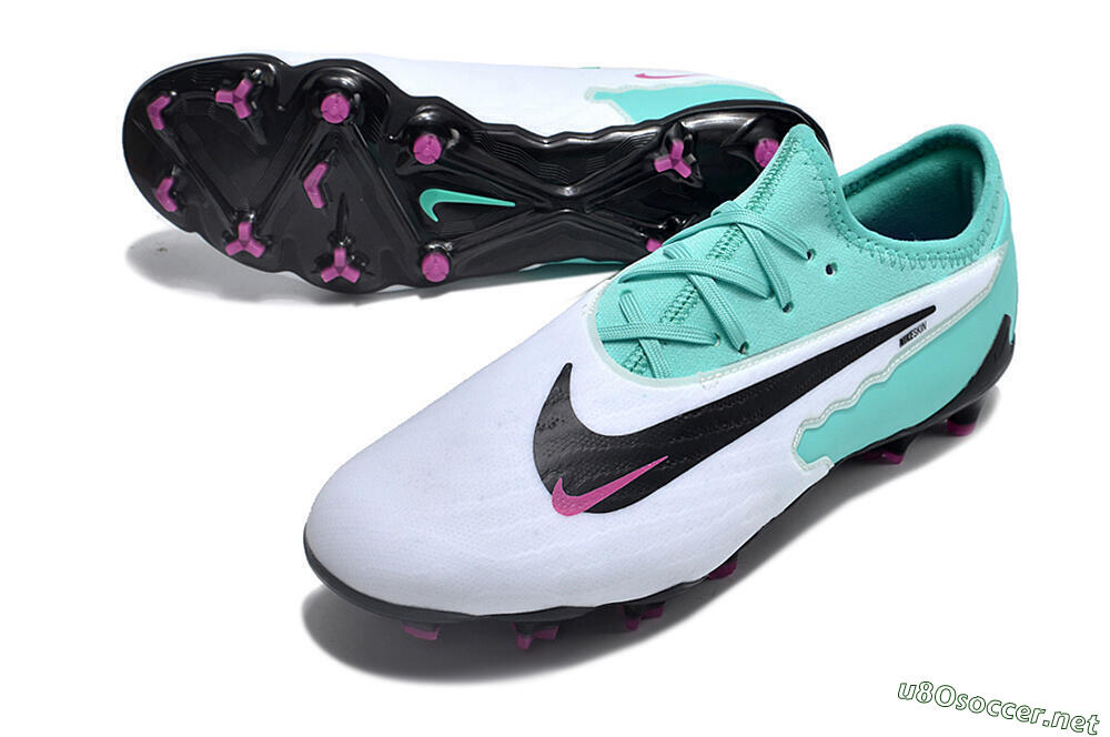 Men's Nike Phantom GX Academy FG Football Boots - Hyper Turquoise/Fuchsia Dream/White/Black 3