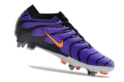 Men's Nike Air Zoom Mercurial Vapor 15 Elite SG Football Boots - Purple/Black/Orange