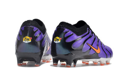 Men's Nike Air Zoom Mercurial Vapor 15 Elite AG Football Boots - Purple/Black/Orange
