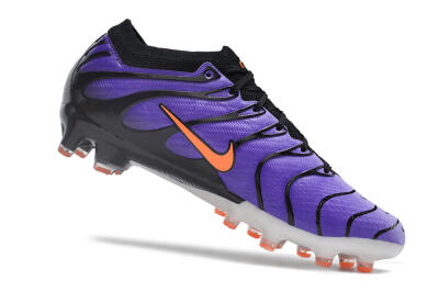 Men's Nike Air Zoom Mercurial Vapor 15 Elite AG Football Boots - Purple/Black/Orange