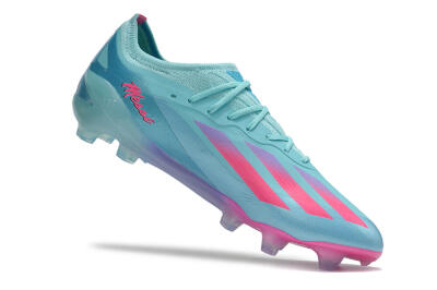 Men's Adidas X Crazyfast.1 Messi.1 FG Football Boots - Blue/Pink/Purple