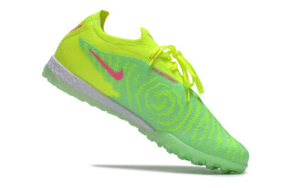 Men's Nike Phantom GX Elite TF Football Shoes - Yellow/Green/Pink