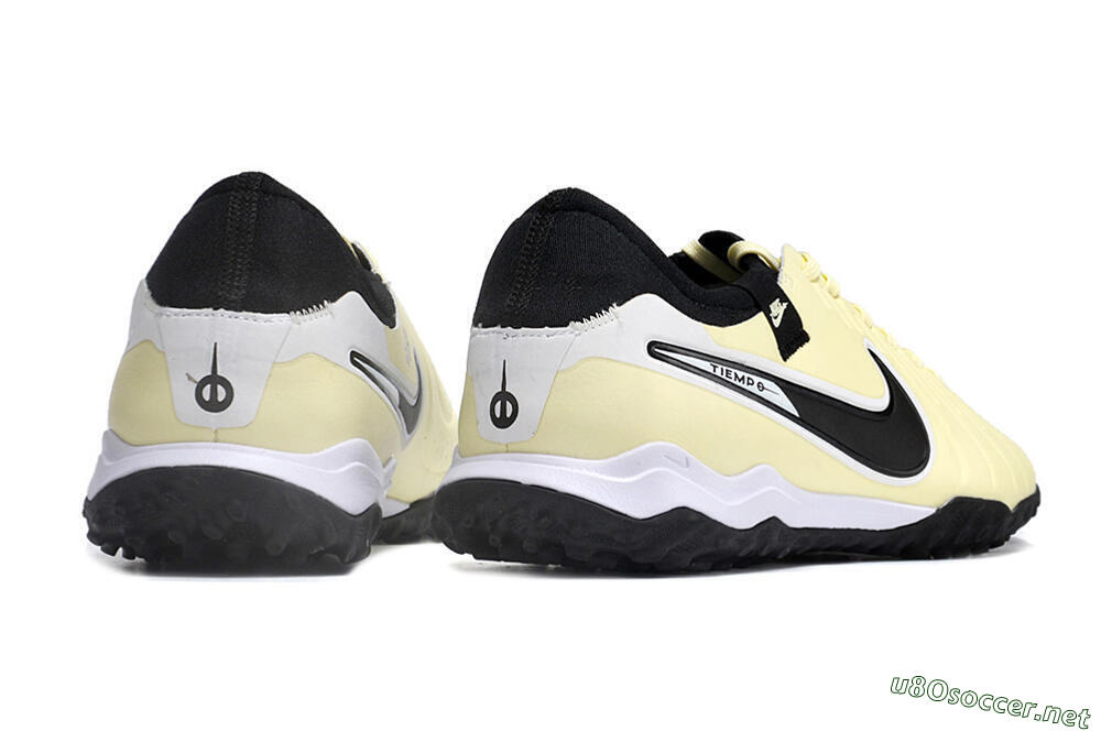 Men's Nike Tiempo Legend X Pro TF Football Shoes - Beige/Black/White 6