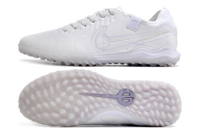Men's Nike Tiempo Legend X Pro TF Football Shoes - White/Purple