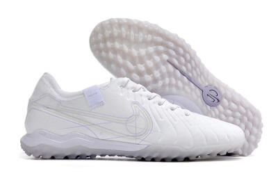 Men's Nike Tiempo Legend X Pro TF Football Shoes - White/Purple