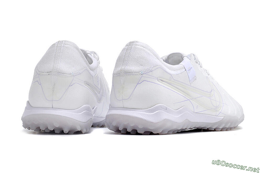 Men's Nike Tiempo Legend X Pro TF Football Shoes - White/Purple 6