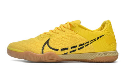 Men's Nike React Gato IC Football Shoes - Yellow/Black/Brown