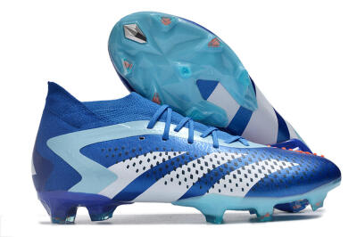 Men's Adidas Predator Accuracy.1 FG Football Boots - Blue/Jade/White