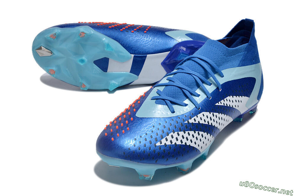 Men's Adidas Predator Accuracy.1 FG Football Boots - Blue/Jade/White 3