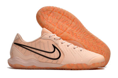 Men's Nike Tiempo Legend 10 Pro IC Football Shoes - Pink/Black