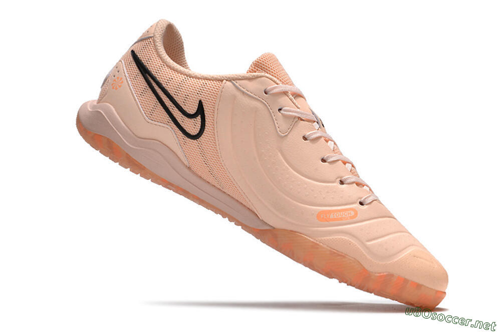 Men's Nike Tiempo Legend 10 Pro IC Football Shoes - Pink/Black 4