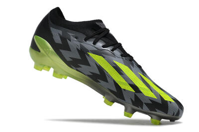 Men's Adidas X Crazyfast.1 FG Football Boots - Black/White/Yellow