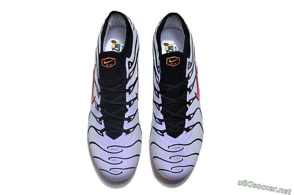 Men's Nike Air Zoom Mercurial Vapor 15 Elite FG Football Boots - White/Black/Red 4