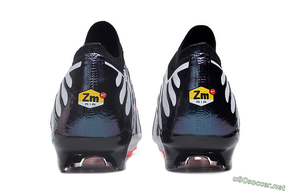 Men's Nike Air Zoom Mercurial Vapor 15 Elite FG Football Boots - White/Black/Red 5