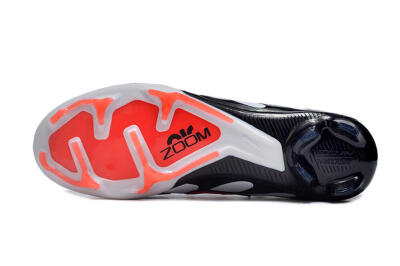 Men's Nike Air Zoom Mercurial Vapor 15 Elite FG Football Boots - White/Black/Red