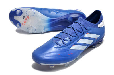 Men's Adidas Copa Pure 2 FG Football Boots - Blue/White