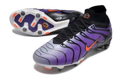 Men's Nike Air Zoom Mercurial Superfly 9 Elite SG Football Boots - Purple/Black/Orange