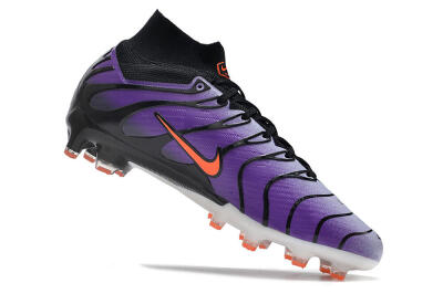 Men's Nike Air Zoom Mercurial Superfly 9 Elite AG Football Boots - Purple/Black/Orange