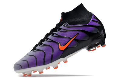 Men's Nike Air Zoom Mercurial Superfly 9 Elite AG Football Boots - Purple/Black/Orange