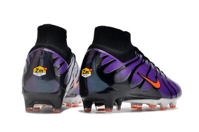 Men's Nike Air Zoom Mercurial Superfly 9 Elite AG Football Boots - Purple/Black/Orange
