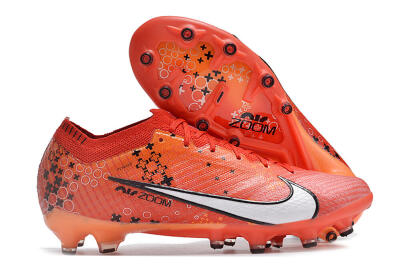 Men's Nike Air Zoom Mercurial Vapor 15 Elite AG Football Boots - Red/White/Black