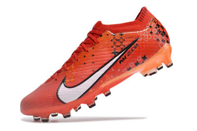 Men's Nike Air Zoom Mercurial Vapor 15 Elite AG Football Boots - Red/White/Black