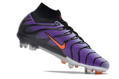 Men's Nike Air Zoom Mercurial Superfly 9 Elite SG Football Boots - Purple/Black/Orange