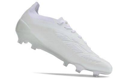 Men's Adidas Predator Accuracy.1 FG Football Boots - White/Beige