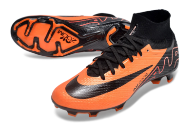 Unisex Nike Air Zoom Mercurial Superfly 9 Elite FG Football Boots - Orange/Black