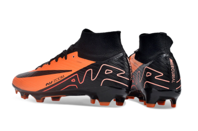 Unisex Nike Air Zoom Mercurial Superfly 9 Elite FG Football Boots - Orange/Black