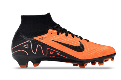 Unisex Nike Air Zoom Mercurial Superfly 9 Elite FG Football Boots - Orange/Black