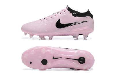 Men's Nike Tiempo Legend 10 Elite FG Football Boots - Pink/Black