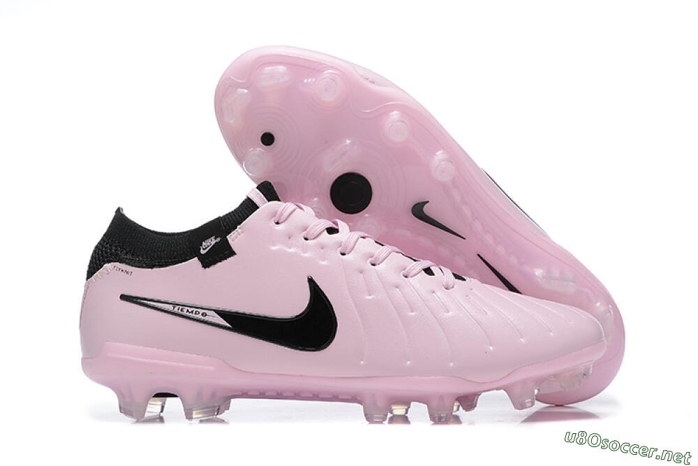Men's Nike Tiempo Legend 10 Elite FG Football Boots - Pink/Black 2