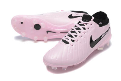 Men's Nike Tiempo Legend 10 Elite FG Football Boots - Pink/Black