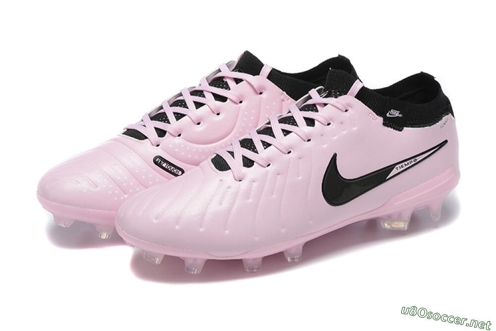 Men's Nike Tiempo Legend 10 Elite FG Football Boots - Pink/Black 5