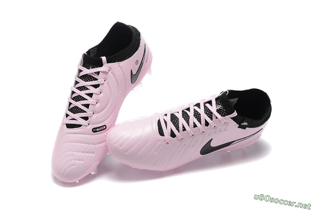 Men's Nike Tiempo Legend 10 Elite FG Football Boots - Pink/Black 6