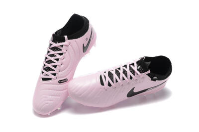 Men's Nike Tiempo Legend 10 Elite FG Football Boots - Pink/Black