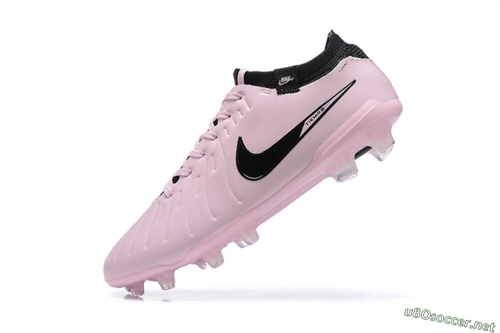 Men's Nike Tiempo Legend 10 Elite FG Football Boots - Pink/Black 8