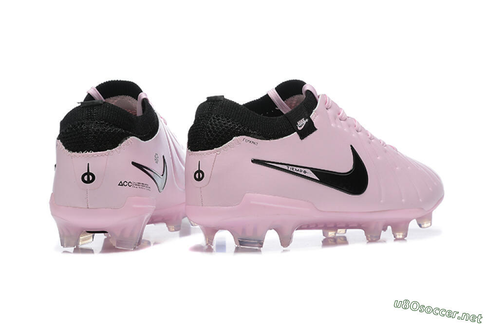 Men's Nike Tiempo Legend 10 Elite FG Football Boots - Pink/Black 9