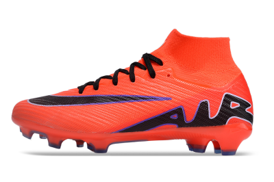 Unisex Nike Air Zoom Mercurial Superfly 9 Elite FG Football Boots - Red/Black/Purple