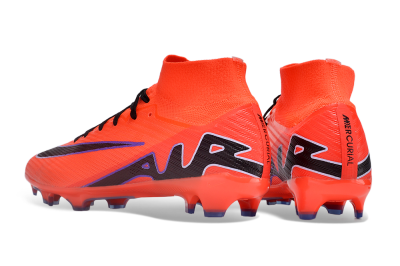 Unisex Nike Air Zoom Mercurial Superfly 9 Elite FG Football Boots - Red/Black/Purple