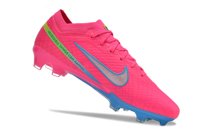 Men's Nike Air Zoom Mercurial Vapor 15 Elite FG Football Boots - Pink/Silver/Blue